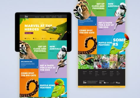 Wellington Zoo | Best Awards Zoo Graphic Design, Zoo Flyer, Pamphlet Layout, Zoo Brochure, Zoo Website, Zoo Branding, Zoo Poster Design, Dominica Caribbean, Zoo Marketing