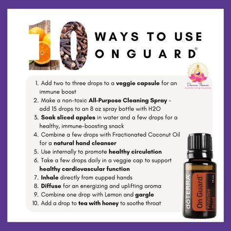 On Guard Essential Oil, Doterra On Guard, Homemade Goods, Doterra Oil, Doterra Essential Oils Recipes, Essential Oil Blends Recipes, Love Oil, Business Life, Diy Oils