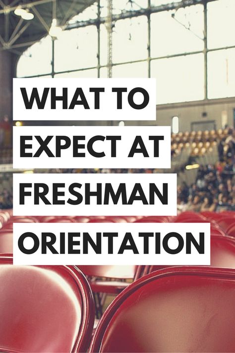 Advice and tips for college freshman about freshman orientation! College Orientation, College Freshman Advice, Freshman Orientation, New Student Orientation, Nursing School Scholarships, Student Orientation, Freshman Advice, Freshman Tips, Tips For College