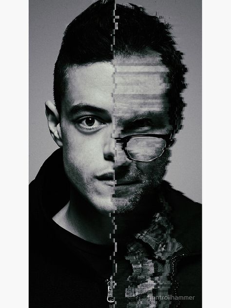 Eliot Mr Robot, Mr Robot Poster, Robot Videos, Robot Tattoo, Robot Wallpaper, Young Johnny Depp, Christian Slater, Mr Robot, Rami Malek