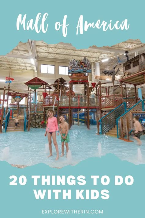 We spent 3 days discovering the very best things to do in the Mall of America with kids and came up with this impressive list of 20! Number 17 was awesome! 20 Number, Ropes Course, Mall Of America, Mini Vacation, Kids Exploring, Family Travel Destinations, Thrill Ride, Roller Coaster, Water Park