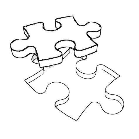 3d Puzzle Piece Drawing, Puzzle Drawing Ideas Easy, Jigsaw Falling Into Place Tattoo, Puzzle Tattoo Design, Puzzle Piece Tattoo Design, Puzzle Pieces Drawing, Puzzle Piece Drawing, Puzzle Drawing Ideas, Jigsaw Tattoo