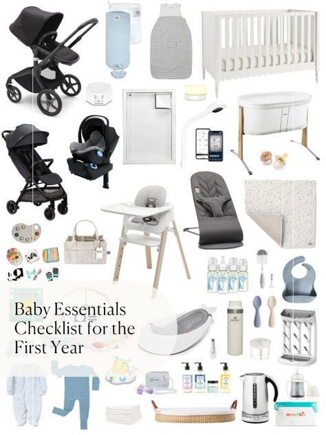 Baby Essentials Checklist: What You Need The First Year Changing Bag Essentials, Water Wipes Baby, Baby Essentials Checklist, New Baby Checklist, Baby Essential Checklist, Pregnancy Hospital Bag, Essentials Checklist, Portable Changing Pad, Baby Essentials Newborn