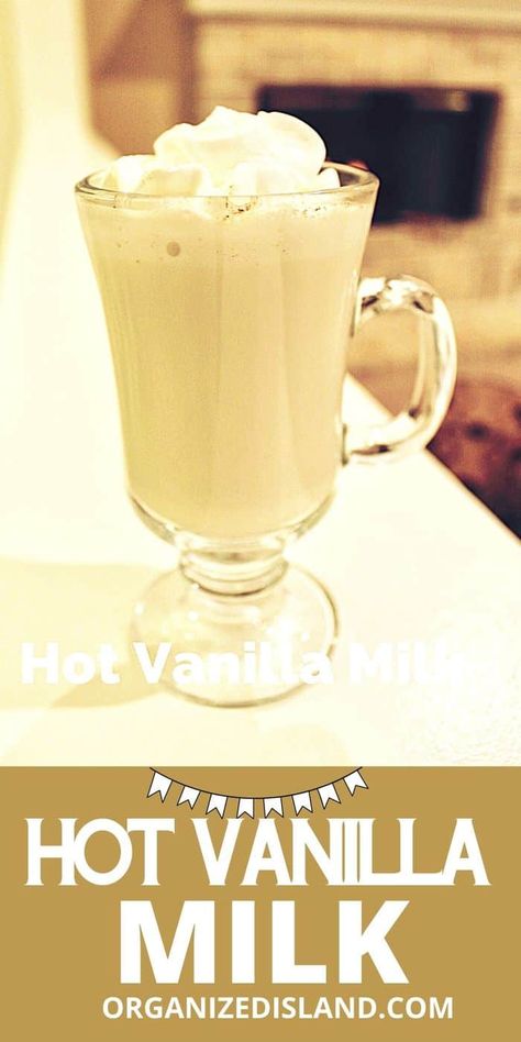 This Hot Vanilla Milk recipe is one of these fun drinks to make when it is cold outside and you want to warm up your entire self. My entire family loves this drink when we want to enjoy a hot beverage. #vanillamilk #hotdrink #winterdrink Warm Vanilla Milk, Hot Vanilla Milk Recipe, Hot Cranberry Tea Recipe, Hot Milk Drink, Fun Drinks To Make, Warm Milk Recipe, Hot Vanilla Milk, Vanilla Milk Recipe, Winter Beverages