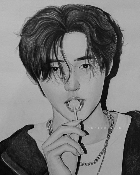 I'm Sunghooned y'all🫦🧎🏻‍♀️🔥It was a really nice experience sketching Sunghoon @enhypen Also it's my birthday,....🩷😭 . . . . #enhypen #engene #sunghoon #parksunghoon #sunghoonpark #kpop #kpopfanart #art #sketch #fyp #fypシ #fypage #fypシ゚ Sunghoon Sketch, Niki Jungwon, Sunghoon Enhypen, It's My Birthday, Art Sketch, Sketch Art, Sung Hoon, Kpop Fanart, Its My Birthday