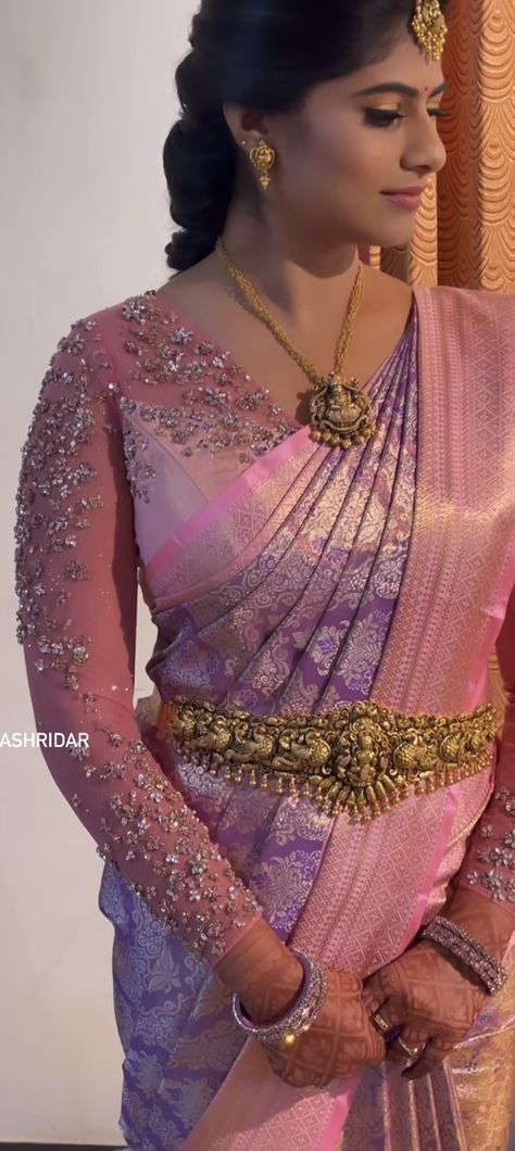 Net Saree Blouse Designs, Pink Blouse Designs, Netted Blouse Designs, Latest Bridal Blouse Designs, Net Blouse, Pattu Saree Blouse Designs, New Saree Blouse Designs, Latest Model Blouse Designs, Traditional Blouse Designs