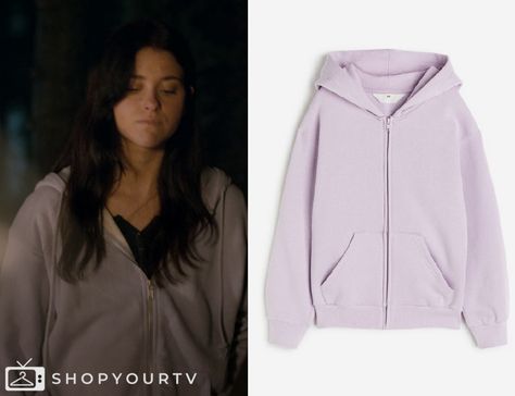 Raising Voices: Season 1 Episode 4 Alma's Lilac Zip Hoodie Raising Voices, Buy Outfits, Gabriel Guevara, Escape The Night, Worn On Tv, Wardrobe Clothes, 90 Day Fiance, Brooklyn Nine Nine, Shop Clothes