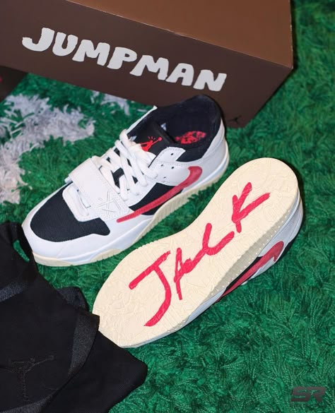 The Jordan Jumpman Jack Travis Scott University Red, brought by @sole.republiq #realone 🌵 Cactus Jack Shoes, Jumpman Jack, The Bed, Nike Travis Scott, Cactus Jack, Fresh Shoes, Swag Shoes, Red Outfit, Travis Scott