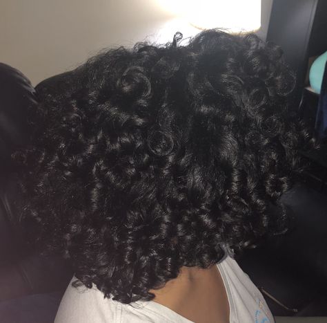 Perm Rod Set Long Hair, Perm Rod Set On Natural Hair 4c, Blown Out 4c Hair, Perm Rod Set On Natural Hair, Blown Out Natural Hairstyles, Blown Out Natural Hair, Perm Rods On Natural Hair, Blown Out Hair, Black Hair Protective Styles