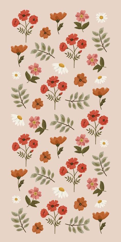 Monthly Wallpapers, Paper Patterns Design, Wallpaper Paper, Poppy Wallpaper, Cute Home Screen Wallpaper, Iphone Wallpaper Lights, Phone Backgrounds Quotes, Phone Wallpaper Boho, Patterns Printable