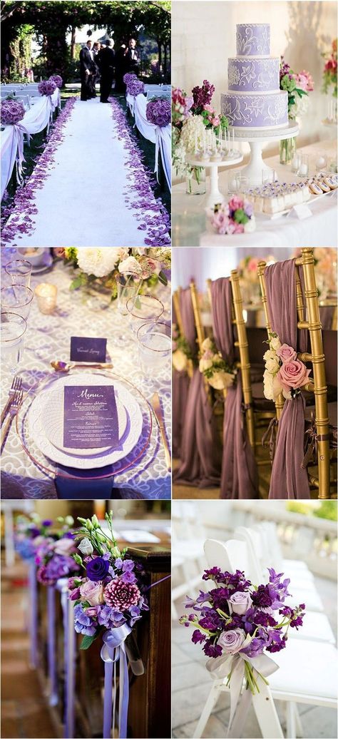 Violet Wedding, Romantic Wedding Receptions, Purple Bridesmaid, Rustic Weddings, Future Wedding Plans, Lavender Wedding, Autumn Wedding, Romantic Weddings, Purple Wedding