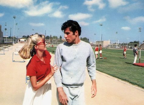 Pin for Later: 11 Reasons Sandy From Grease Is Still the Ultimate Fashion Icon She's Great at Accessorizing Grease Movie Aesthetic, Grease Aesthetic, Grease The Movie, Old School Romance, Writing Fanfiction, Sandy And Danny, Sandy Grease, Grease Movie, Grease Is The Word