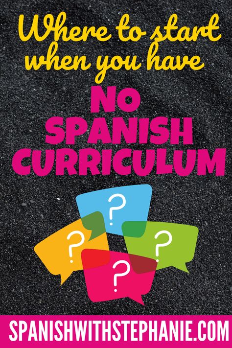 No textbook? No problem. Here is a typical scope and sequence for Spanish 1 (Spanish I) in a middle school or high school classroom. Includes year long Spanish lesson plans with games, activities, notes, vocabulary, grammar, reading, writing, listening, speaking, integrated technology, culture, homework, assessments, tests, quizzes, & projects. Take the guess work out of Spanish lesson plans with an easy to follow teacher guide that focuses on all thematic units taught in a Spanish 1 class! Spanish Lesson Plans High School, Middle School Spanish Lessons, Spanish Teacher Classroom, Verbs In Spanish, Free Spanish Lessons, Spanish Teacher Resources, Spanish Learning Activities, Spanish Curriculum, Middle School Spanish