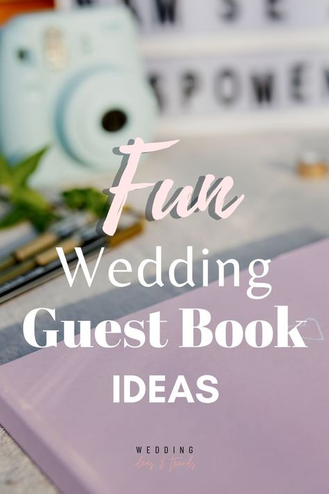 Check out this list of 10 fun wedding guest book ideas that aren't actually books! These personalized and on a budget wedding guest book alternatives are DIY and also great ways to interact with your guests, and really allow them to be a part of your special day. From selfies polaroid guest book, guitar guest book to quilt guest book and more unique and creative ideas and insperation that you'll want to keep forever and suprise your guests on the big day. Guitar Guest Book, Quilt Guest Book, Wedding Guest Book Alternative Creative, Signing Ideas, Creative Wedding Guest Books, Fun Guest Book, Creative Guest Book, Wedding Guest Book Ideas, Wedding Guest Book Table