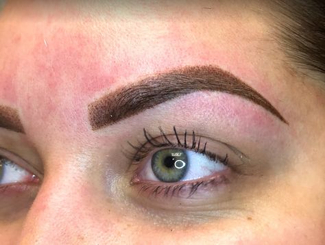 Ombre Tattoo Eyebrows, Ombre Powder Brows Before And After, Ombré Powder Brows, Ombre Brows Before And After, Ombre Eyebrows Permanent, Powder Ombre Eyebrows, Powder Eyebrows, Ombre Powder Brows, Permanent Eyebrow Tattoo