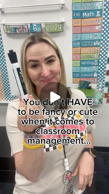 Lyndsee | 2nd Grade ✌🏼 on Instagram: "Don’t want to spend money or take the time to prep something for classroom management?! I GOT YOU 👊🏼

🧩 I call this a CLASS PUZZLE, but you can call it whatever you want! It’s very similar to hangman, but doesn’t sound so violent 🤪

1️⃣Pick a class goal- be specific on what behaviors you want them to show! Also, choose the reward that they will earn once they have shown progress towards that goal- this can be as simple or crazy as you want! As long as your students are motivated by it, go for it! 

2️⃣Pick a phrase for them to complete. I like telling my students what it’s going to say so that they focus more on completing the puzzle, rather than trying to guess what it’s going to say! 

3️⃣ Every time your class shows the desired behavior, make a Classroom Management Substitute Teacher, Grade 1 Classroom Management, Sticker Classroom Management, Puzzle Wars Classroom Management, Teacher Behavior Management, 3rd Grade Classroom Management Ideas, Loud Classroom Management, Easy Classroom Management System, Classroom Volume Control