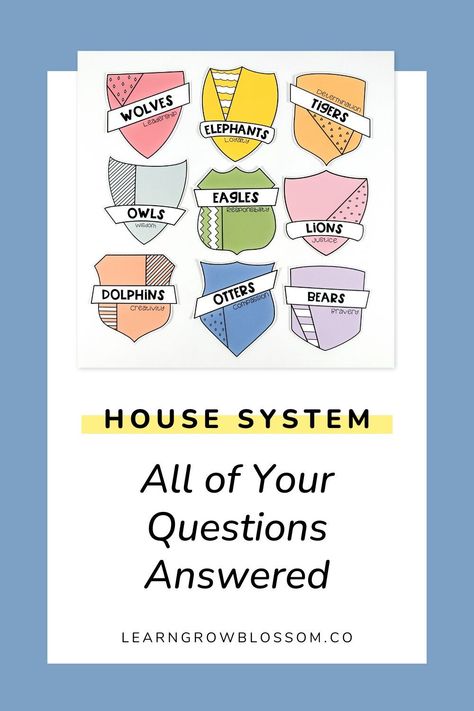 Everything you need to know to get started with a house system in elementary school. You'll learn about the benefits of using a house points system as a class reward system as well as the low down on distributing house points. Becoming a house points classroom is the perfect fit for upper grades classroom management as it builds student engagement and motivation. Class Points System, School House System Ideas, Point System For Classroom Management, House Points Display School, House Points Classroom, House System In Elementary School, School House System, Upper Elementary Classroom Setup, Class Mission Statement