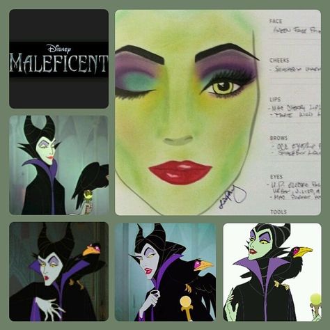 Maleficent Costume Cartoon, Maleficent Face Paint, Malificent Eye Makeup, Disney Characters Makeup, Maleficent Makeup Halloween, Maleficient Makeup, Maleficent Makeup Tutorial, Female Disney Characters, Disney Villains Makeup