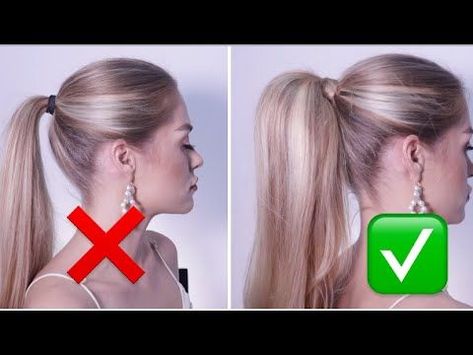 How To Make A Big Ponytail, Ponytail For Heavy Hair, Volume Pony Tailed Hairstyle, How To Make A Pony Tail Look Cute Simple, How To Do A Full Ponytail, Ponytail Alternatives Simple, How To Keep A High Ponytail, How To Get A High Ponytail With Volume, Super High Ponytail Hairstyles