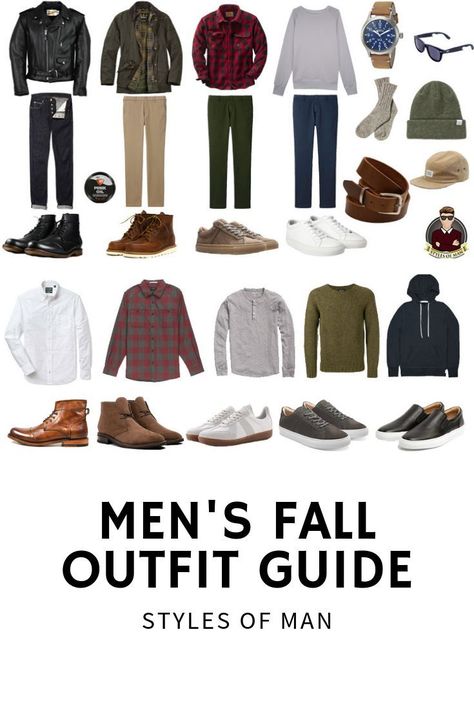 Men's Fall Fashion, Capsule Wardrobe Men, All Things Fall, 2019 Style, Fall Flannel, Mens Fashion Blog, Fall Outfits Men, Mens Fashion Inspiration, Mens Style Guide