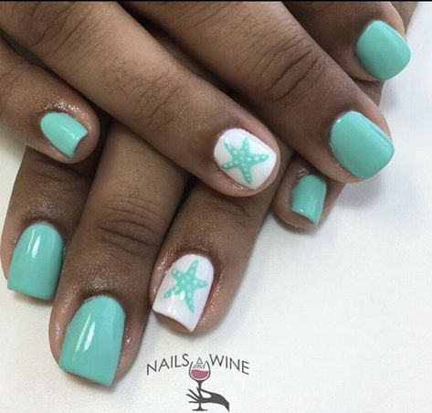 Beach Nails Designs, Summer Beach Nails, Nail French, Cruise Nails, Beach Nail Designs, Summer Nails Beach, Cute Summer Nails, Vacation Nails, Nails For Kids