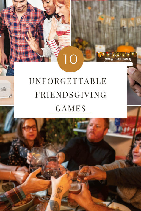 Get ready for a Friendsgiving feast like no other! Your party will be the talk of the town with our top 10 incredibly fun Friendsgiving games. Who needs turkey when you've got laughter to fill you up! Friendsgiving Party Favors For Adults, Friendsgiving Ice Breakers, Thanksgiving Activities For Adults Party Games, Friendsgiving Photo Booth, Things To Do At Friendsgiving, Games To Play At Friendsgiving, Fun Friendsgiving Games, Friendsgiving Drinking Games, Fun Friendsgiving Ideas