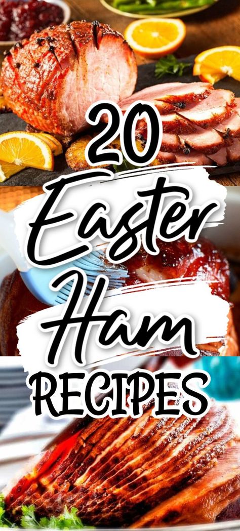 Ham Easter Dinner, Easter Ham Recipes, Easter Ham Dinner, Best Holiday Ham Recipe, Ham Easter, Easter Ham Glaze, Maple Glazed Ham, Holiday Ham Recipes, Pineapple Ham