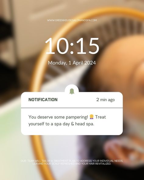 It's time for a reset. ✨ Treat yourself to a transformative experience at The Greenhouse and leave feeling refreshed and radiant. ⁠ ⁠ Call in or book online for appointments this week. ⁠ ⁠ We would love to have you! Whether its a hair, head spa or spa appointment, our team is ready to pamper you. Book Appointment Now Instagram Story, Book Your Appointment Now, Spa Creative Ads, Spa Content Ideas, Spa Instagram Post Ideas, Spa Promotion Ideas, Book Now Appointment, Spa Content, Spa Massage Therapy