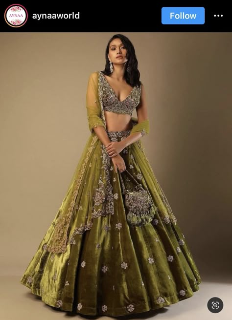 Velvet Ghagra Choli, Lehanga For Grooms Sister, Jewel Tone Lehenga, Velvet Lehnga Ideas, Velvet Lehangas, Velvet Lehnga Designs Latest, Velvet Lehenga Designs, Lehenga Choli Designs Latest, Kalki Fashion Lehenga