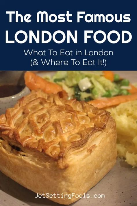 Famous London Food: What To Eat in London (and Where To Eat It!) - Jetsetting Fools Affordable Restaurants In London, Best Indian Food In London, Best Sunday Roast In London, London Food Bucket List, What To Eat In London, London Food Guide, Food Places In London, Best Food In London, Truffle Burger