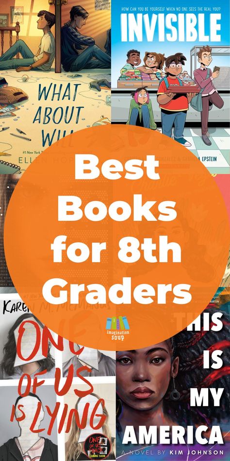 Thriller Books For Middle School, Good Books For Middle Schoolers, Books For Middle School Boys, Middle Grade Book Series, Middle Grade Book Recommendations, 7th Grade Reading List, 8th Grade Reading List, Books For Middle School, Academic Design