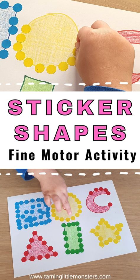 Shapes And Colors Preschool Activities Fine Motor, Shape Themed Activities For Preschool, Shapes Snacks For Preschool, Color Shape Activities, Fun Shapes Activities For Preschoolers, Pre Writing Shapes Activities, Best Fine Motor Activities For Preschool, Introducing Shapes Preschool, Academic Centers For Preschool