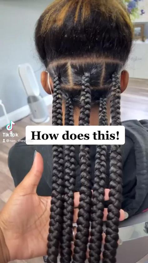 Big Knotless Braids Parting, Parting For Jumbo Knotless Box Braids, Big Braids Parting, How To Part Jumbo Box Braids, Work To Bar Outfit, Big Knotless Box Braids Parts, Jumbo Knotless Braids Parting Pattern, Jumbo Box Braid Parting, Jumbo Box Braid Parts