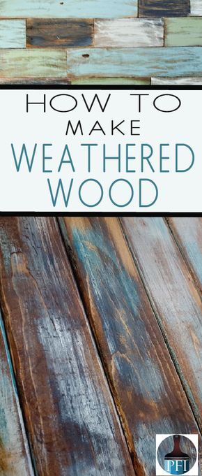 There are several ways to achieve the beautiful weathered wood look, here are 8 techniques that deliver the best results. Distressed Furniture Painting, Muebles Living, Hur Man Målar, Diy Holz, Distressed Furniture, Wood Ideas, Paint Furniture, Weathered Wood, Redo Furniture