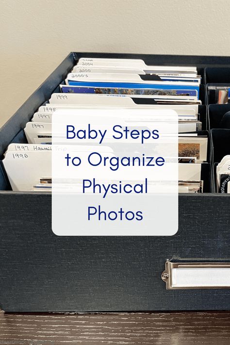 Storage For Photos, Organizing Photo Albums, Sorting Photos How To Organize, Organizing Old Family Photos, How To Organize Pictures Storage, Photo Storage Organization, Photo And Craft Keeper Ideas, Organizing Family Photos, How To Organize Pictures