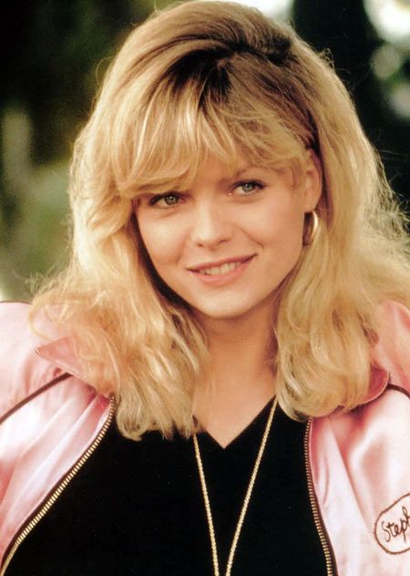 Fluffy haired Michelle P. from Grease 2 . I think fluffy hair is making a big comeback. Pink Ladies Grease, Grease Live, Grease Is The Word, Grease 2, Elisabeth Shue, Kim Basinger, Susan Sarandon, Denise Richards, Elizabeth Hurley