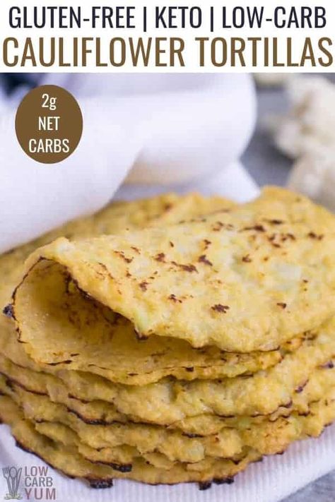 Keto Sandwiches, Cauliflower Tortillas, Riced Cauliflower, Low Fat Low Carb, Low Carb Low Fat Recipes, Low Carb Muffins, Low Carb Chicken Recipes, No Carb Recipes, Low Carb Low Sugar