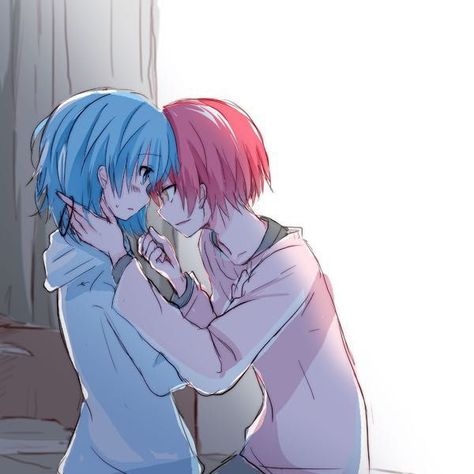 I'm Your Idol! (Karma X Famale Nagisa) - Chatper 2:Senpai... - Wattpad Karma X Nagisa, Nagisa And Karma, Koro Sensei, Nagisa Shiota, Karma Akabane, Anime Meme, Gay Art, Anime Ships, Slayer Anime