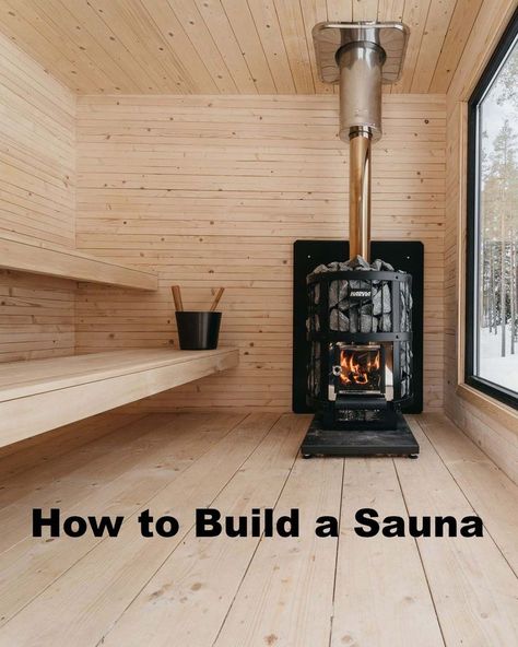 Build A Sauna, Mobile Sauna, Test Tips, Building A Sauna, Wood Sauna, Sauna House, Sauna Diy, Hot Tubs Saunas, Finnish Sauna