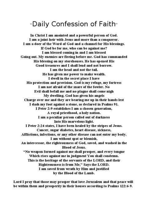 Biblical Confessions, Confession Poem, Confession To God, Prayers Of Confession, Confess Sins To God, Daily Confessions Of Faith, Prayer Of Confession, Faith Confessions, Catholic Confession