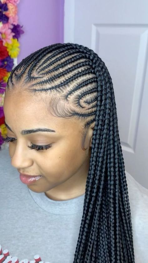 Summer Cornrows, Ready Hairstyles, Latest Hair Braids, Cornrows Natural Hair, Cornrows Braids For Black Women, Short Box Braids Hairstyles, Twisted Hair, Feed In Braids Hairstyles, African Hair Braiding Styles