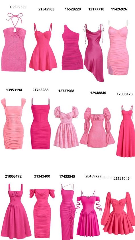 Pink Dress Code, 17 Birthday Outfit Ideas, Shein Codes, Shein Fits, Job Clothes, Chic Dress Classy, Fashion Design Patterns, Fashion Top Outfits, Homecoming Dresses Tight