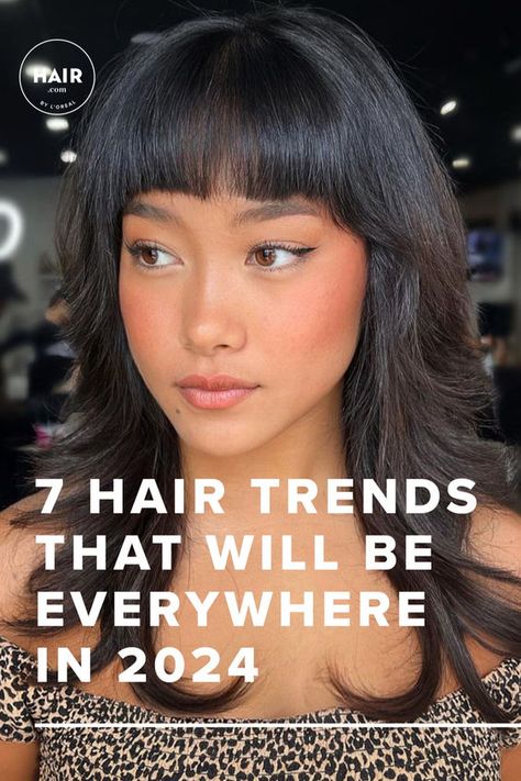 Pro stylists break down the styles, cuts, and colors you’ll see everywhere in 2024. Current Hair Trends, Long Hair Trends, Fall Hair Cuts, Edgy Hair, Long Bob Hairstyles, Trending Haircuts, Trending Hairstyles, Prom Hairstyles, Short Curly Hair