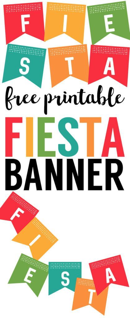 Fiesta Banner Printable. Cinco de Mayo decorations ideas. Happy Cinco de Mayo banner printable. Free printable Cinco de Mayo banner or Fiesta party banner. Fiesta Banner Printable, Birthday Banner Diy, Diy Kids Party Decorations, Champagne Jello Shots, Diy Birthday Banner, Banner Diy, Fiesta Party Decorations, Fiesta Theme Party, Banner Printable