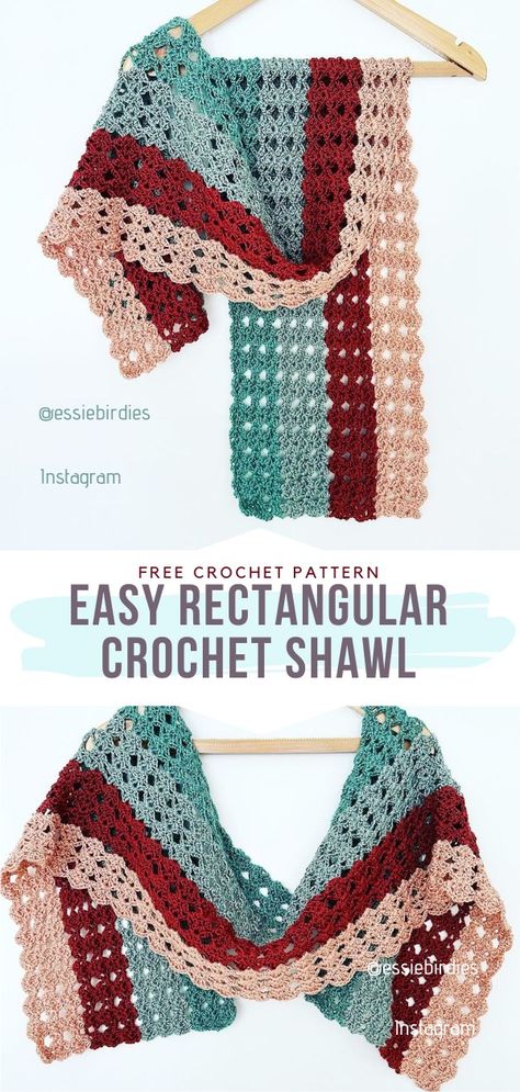 Easy Crochet Shawl For Beginners, Rectangular Crochet Shawl, Crochet Shawl Free Pattern, Rectangle Shawl Pattern, Prayer Shawl Crochet Pattern, Shawl Free Pattern, Crochet Shaw, Prayer Shawl Patterns, Crochet Prayer Shawls