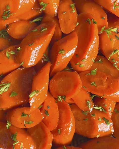 Candied Carrots Recipe (With Ginger & Cinnamon) | Kitchn Candied Carrots Recipe, Candy Carrots Recipe, Ginger Carrots, Recipe With Ginger, Candied Carrots, Steamed Carrots, Carrots Recipe, Vegetables Recipes, Ginger And Cinnamon