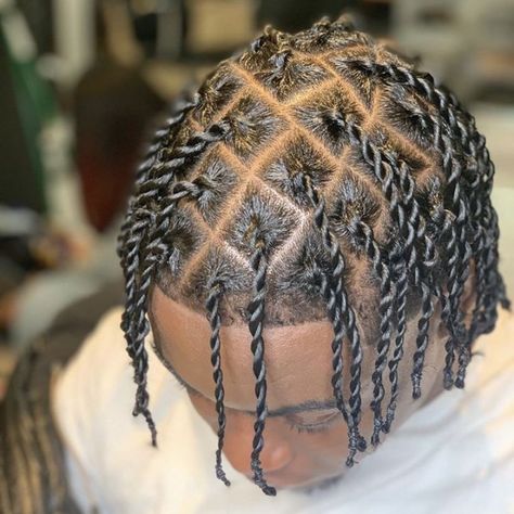 Twist Hair Men, Two Strand Twist Hairstyles, Box Braids Men, Mens Twists Hairstyles, Braids With Fade, Boy Braids, Hair Twists Black, Braid Styles For Men, Boy Braids Hairstyles