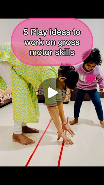 Gross Motor Activity For Kindergarten, Motoric Skills Activities, Gross Motor Skills Activities For Preschoolers, Gross Motor For Toddlers, Sensorial Montessori Activities, Finemotorskills Activities, Gross Motor Skills For Toddlers, Gross Motor Skills For Preschoolers, Motor Skills Activities For Preschoolers