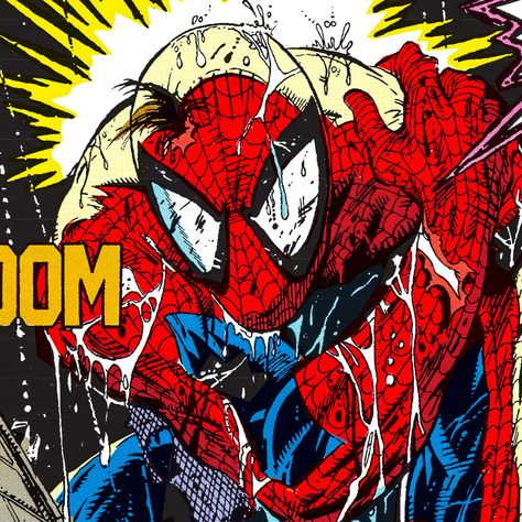 90s Spiderman, Spidey Icon, Spiderman Comic Art, Spiderman Drawing, Todd Mcfarlane, Comic Book Panels, Marvel Spiderman Art, Ultimate Spiderman, Marvel Cosplay