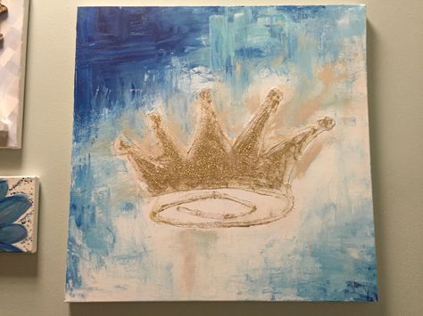 Acrylic Painting Images, Crown Paint, Paint Design Ideas, Crown Painting, Crown Ideas, Diy Tree, Painting Canvases, Paint Design, Graffiti Wall Art